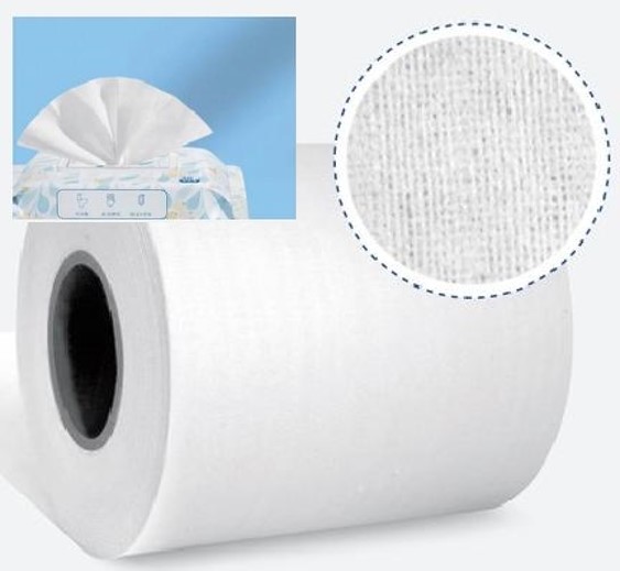 White Degradable Spunlace